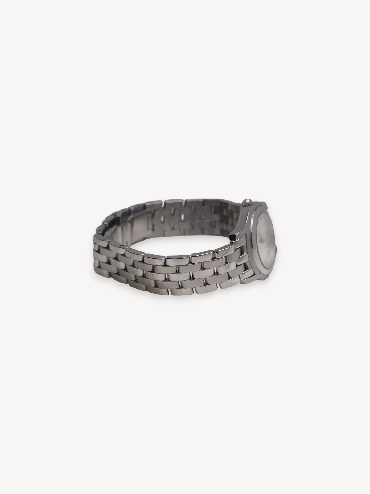 GUCCI 5500L WATCH SILVER