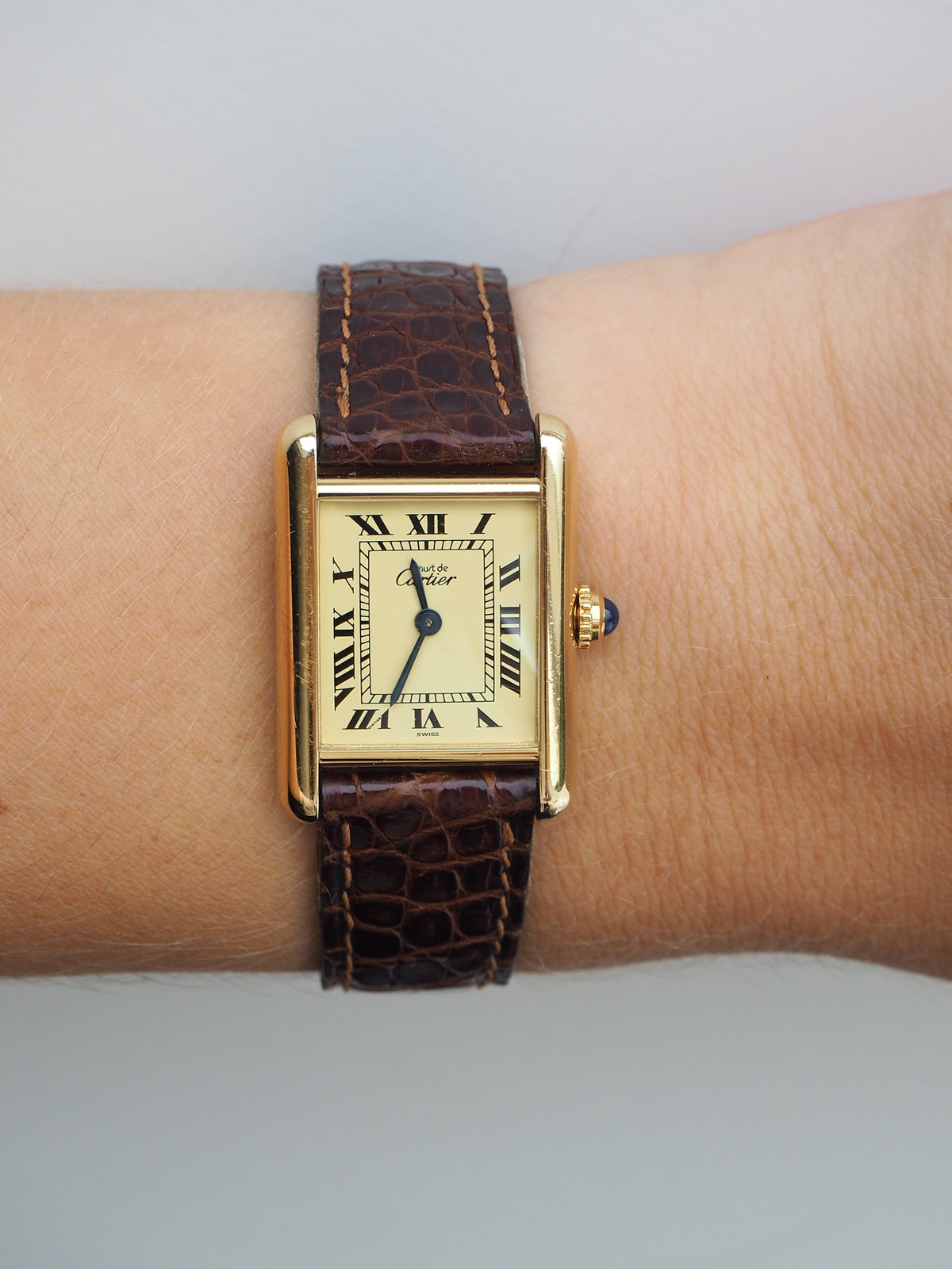 CARTIER MUST DE CARTIER TANK WATCH