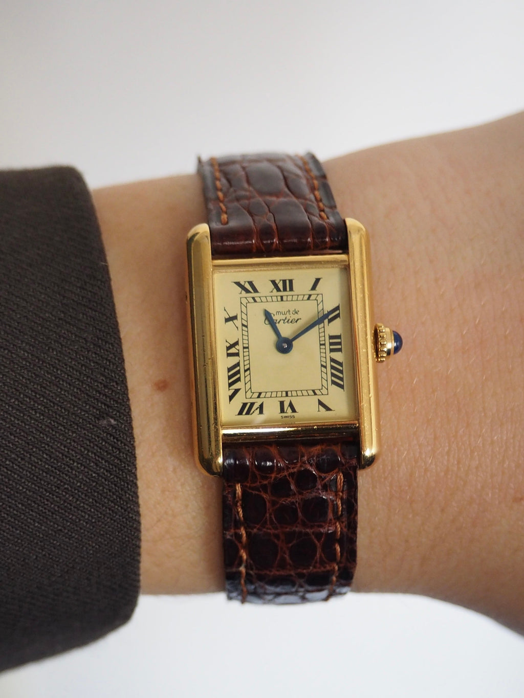 CARTIER TANK VERMEIL WATCH REF. 5057001