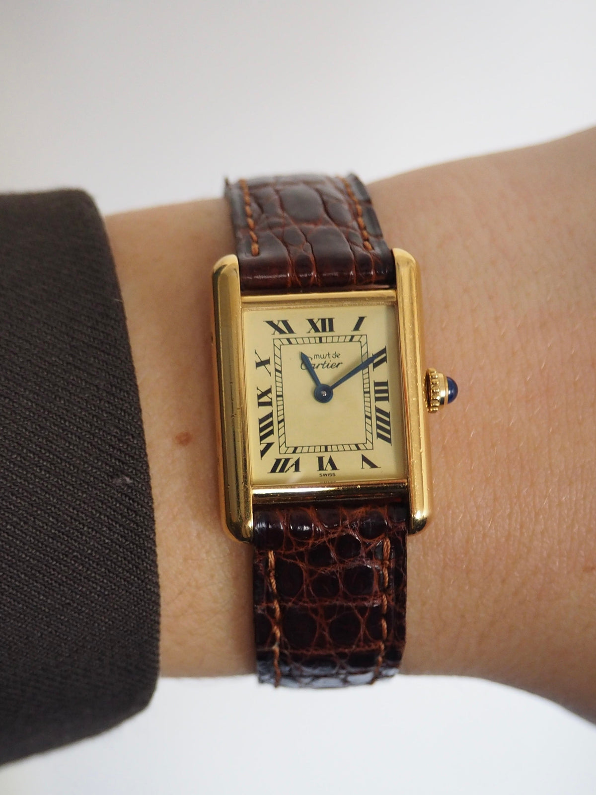 CARTIER TANK VERMEIL WATCH REF. 5057001