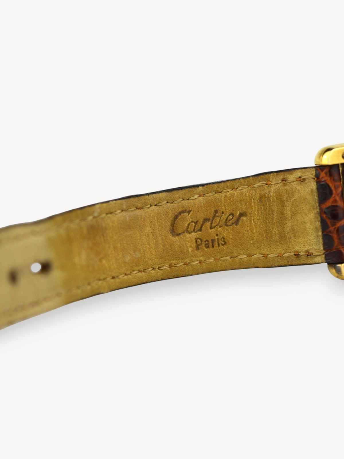 CARTIER TANK VERMEIL WATCH SV925