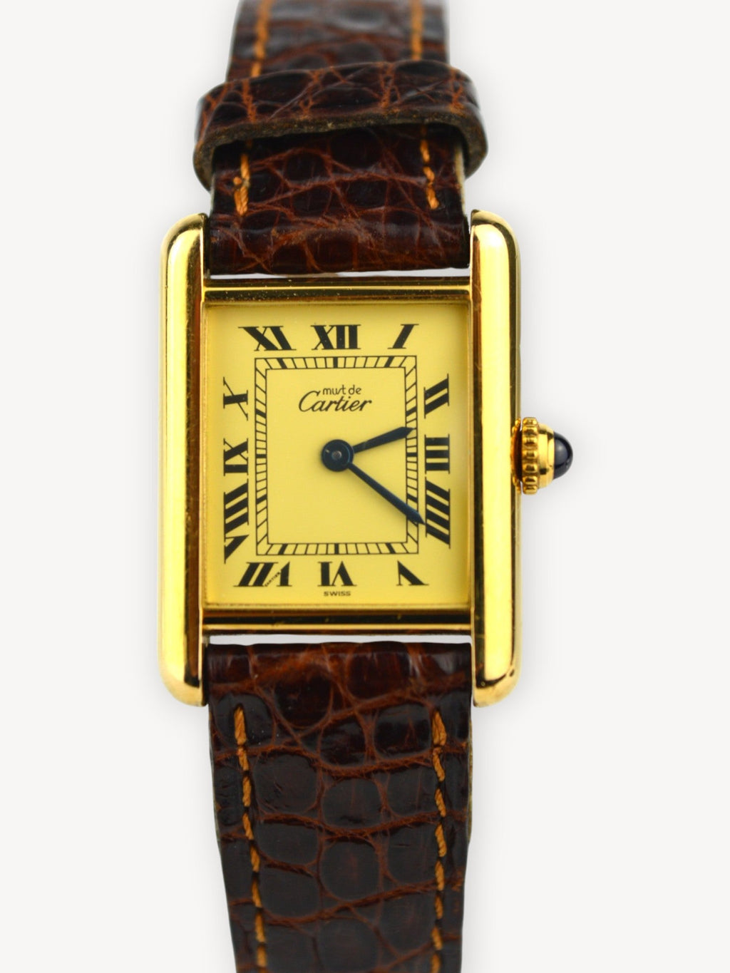 CARTIER TANK VERMEIL WATCH SV925