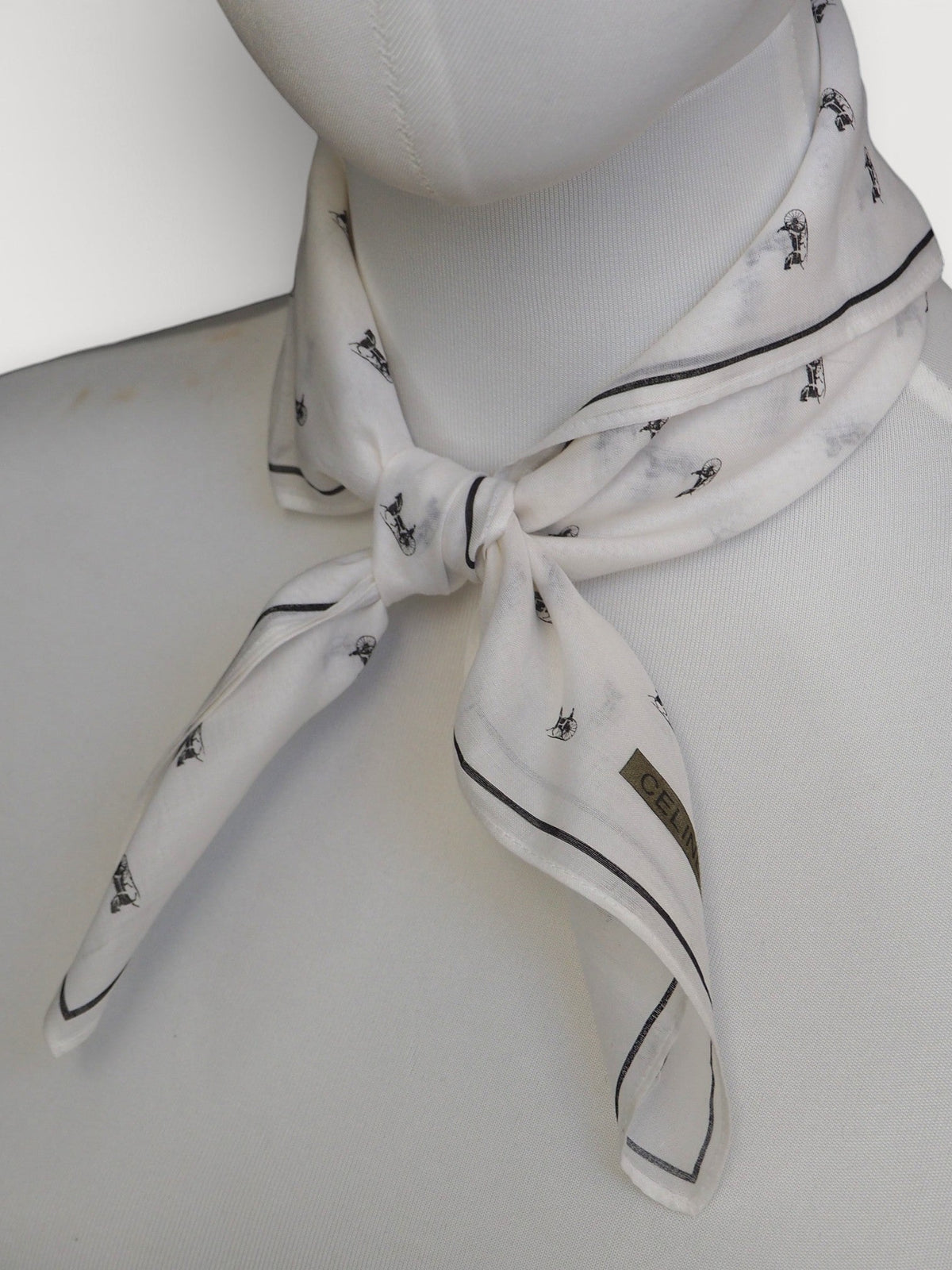CELINE CARRIAGE SCARF