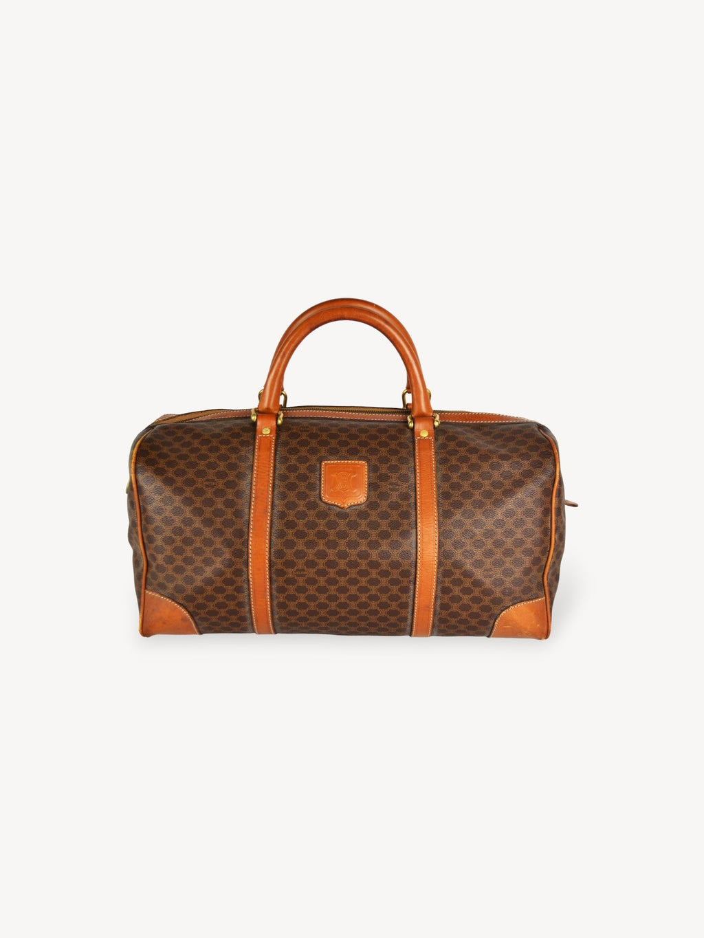 CELINE DUFFLE BAG MACADAM CANVAS