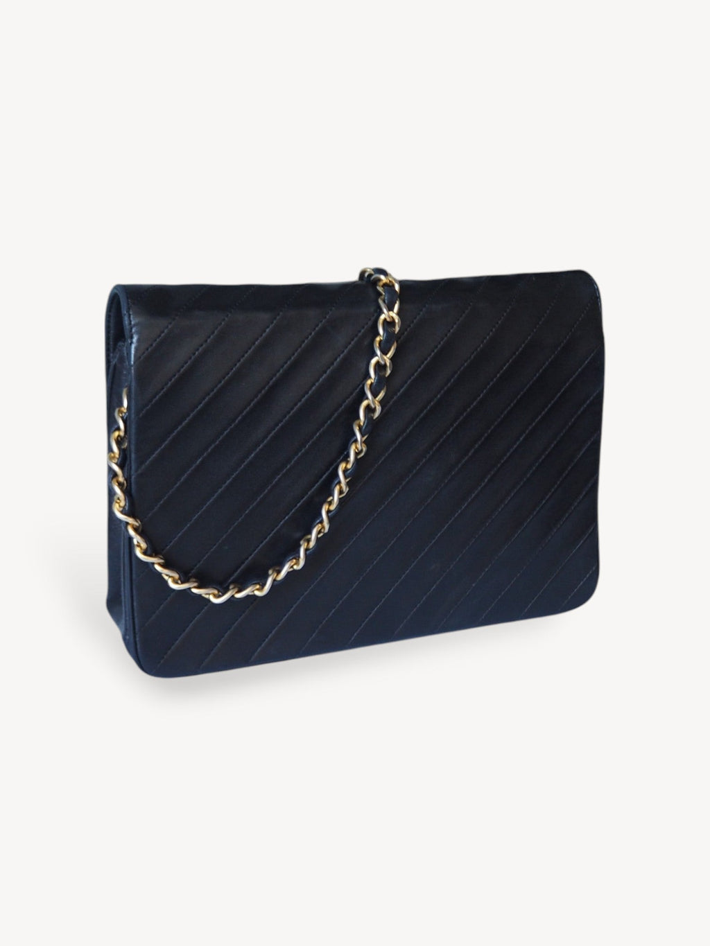 CHANEL TIMELESS SINGLE FLAP BAG BLACK
