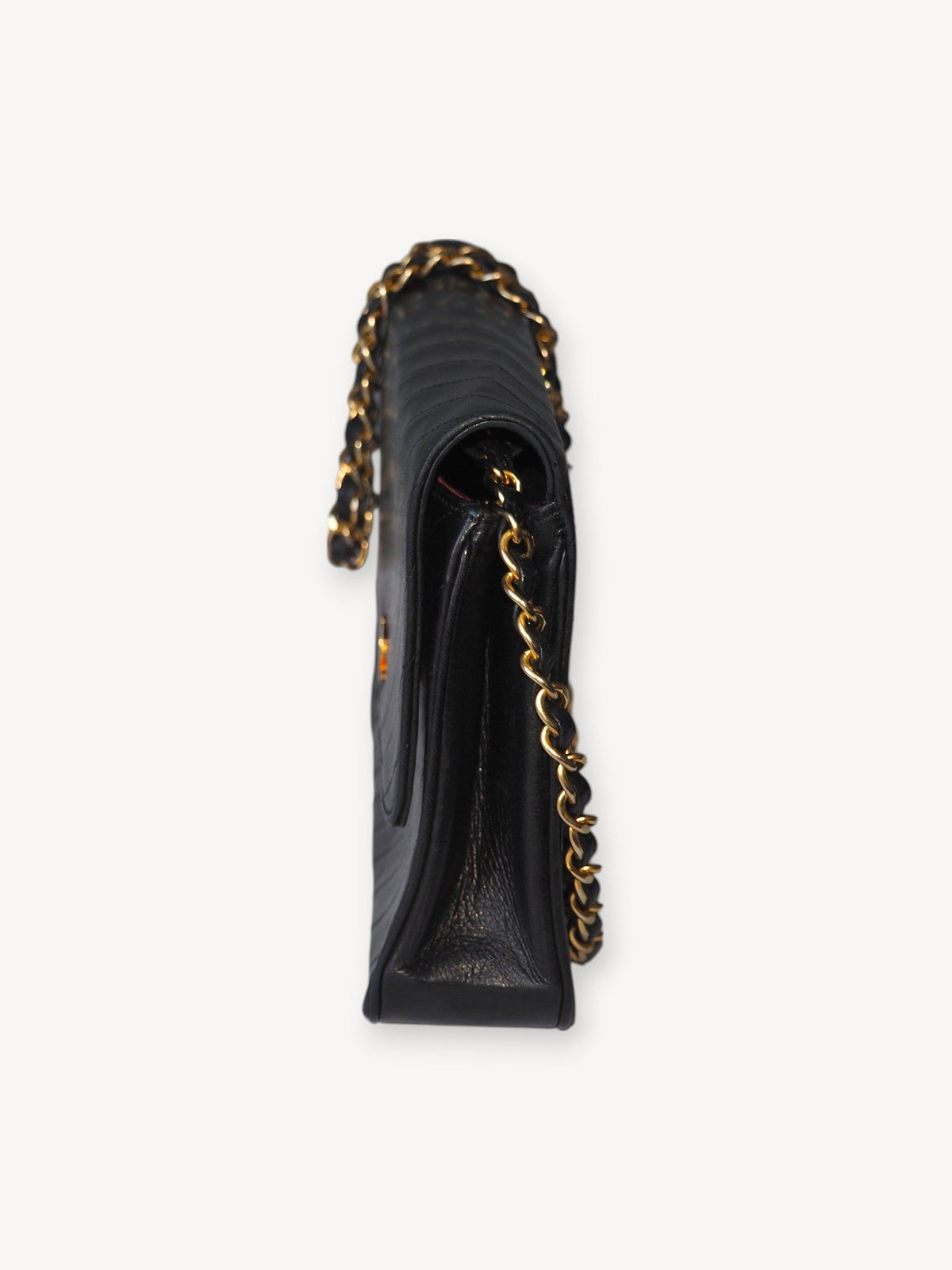 CHANEL TIMELESS SINGLE FLAP BAG BLACK