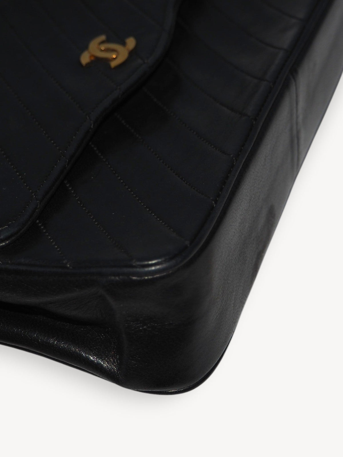 CHANEL TIMELESS SINGLE FLAP BAG BLACK