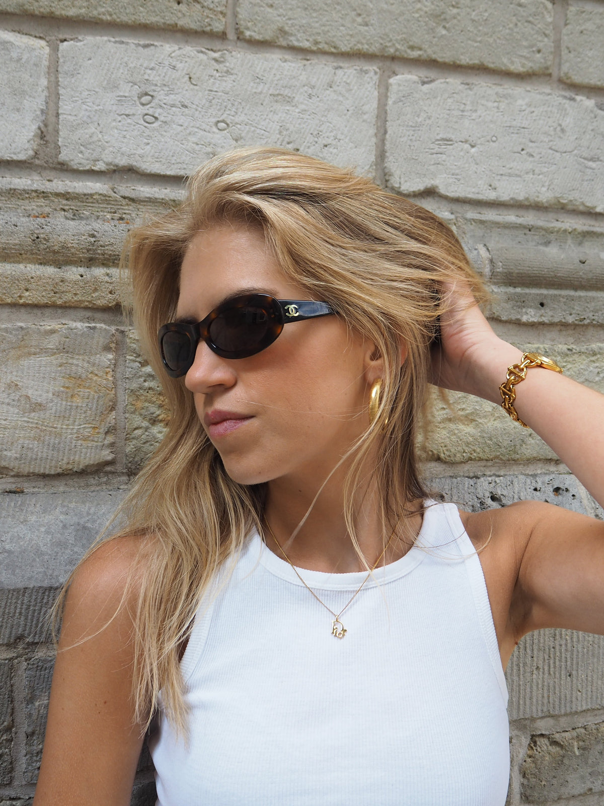 CHANEL 5007 OVAL SUNGLASSES
