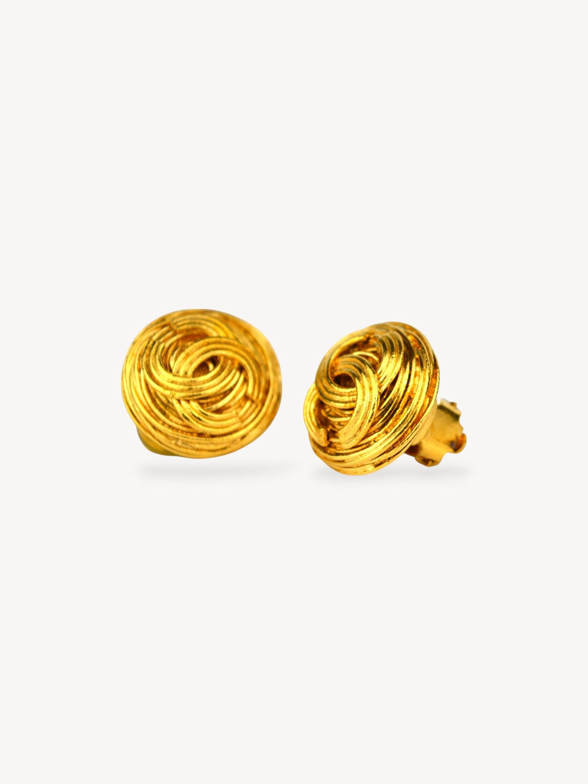 CHANEL CC LOGO CLIP-ON EARRINGS