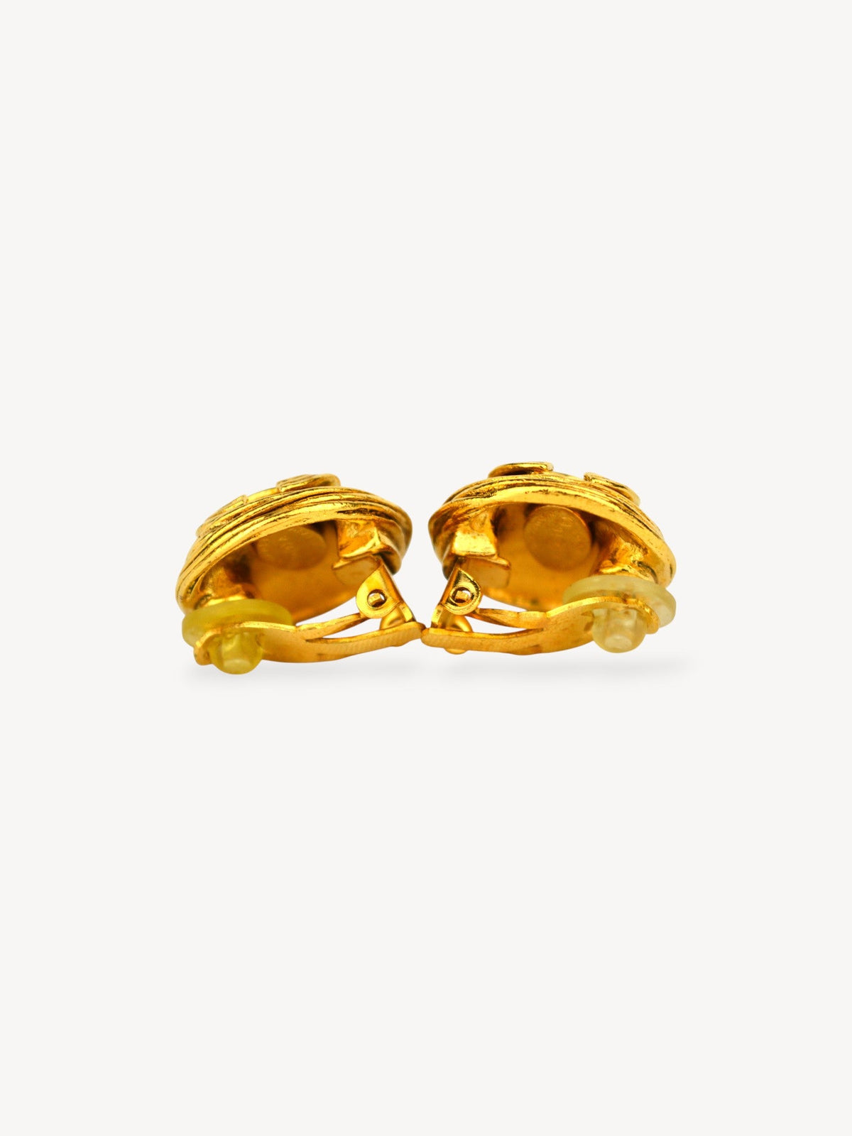 CHANEL CC LOGO CLIP-ON EARRINGS