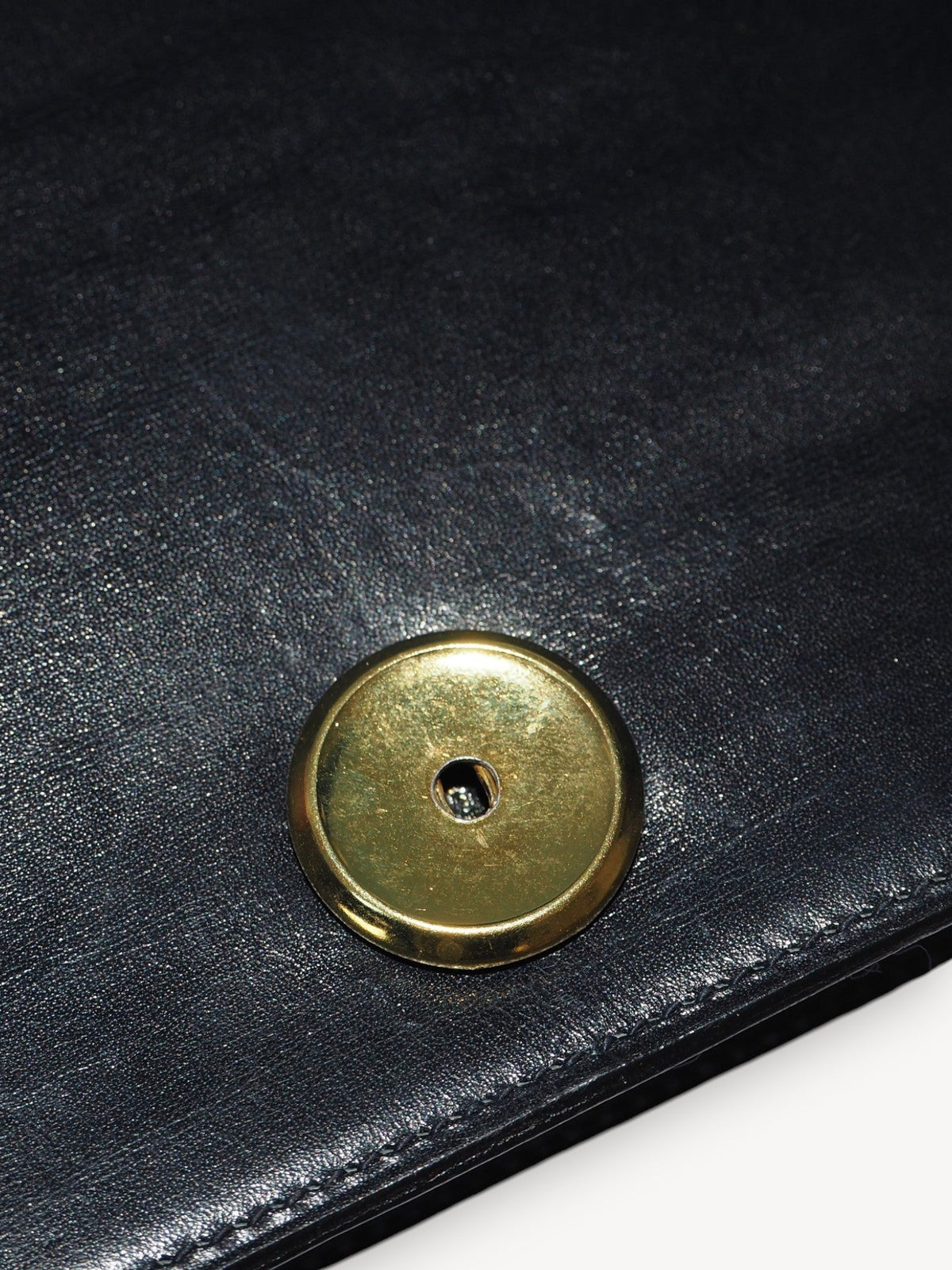 CHANEL SINGLE FLAP BAG NAVY