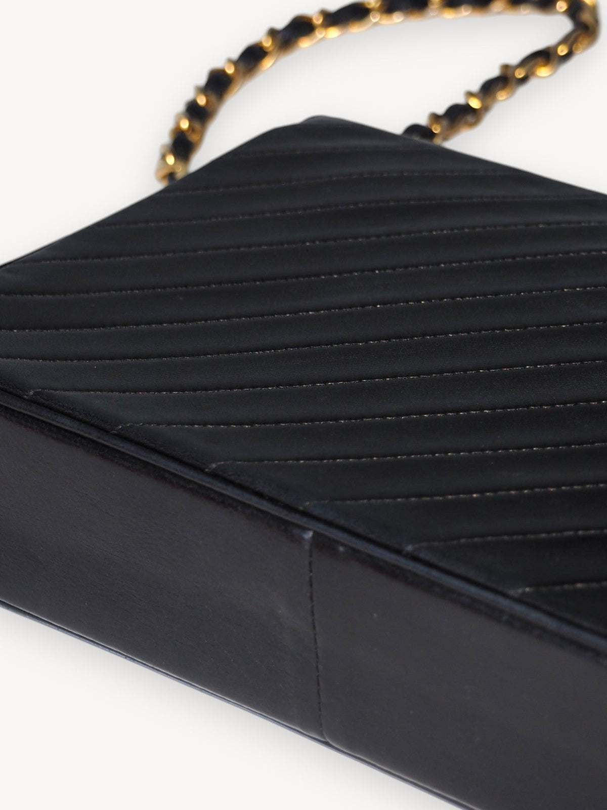CHANEL TIMELESS SINGLE FLAP BAG BLACK