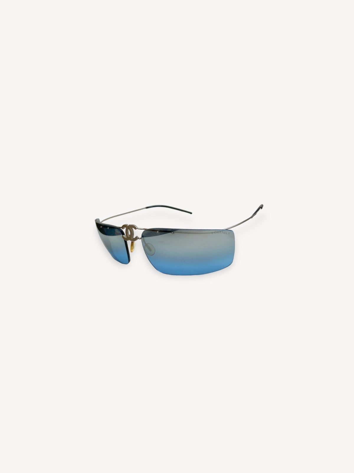 CHANEL 4032 SUNGLASSES WITH FOLDABLE CC LOGO BLUE