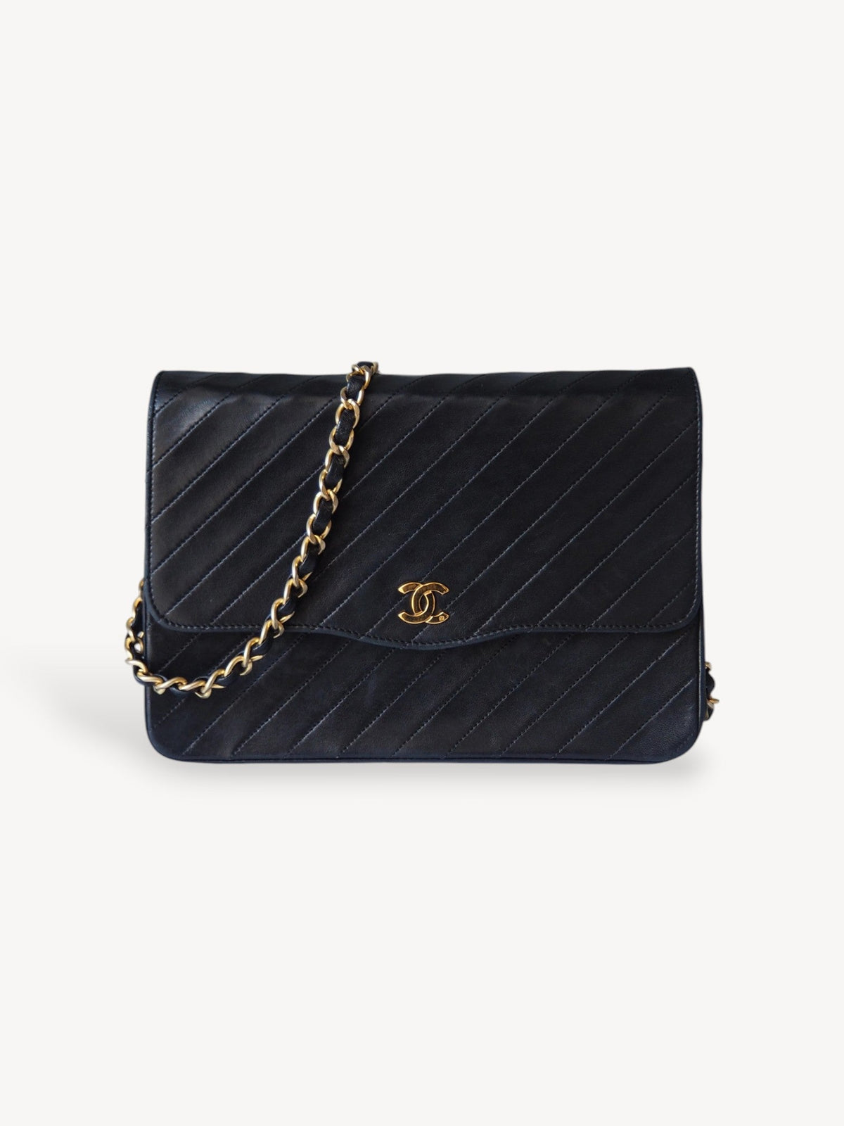 CHANEL TIMELESS SINGLE FLAP BAG BLACK