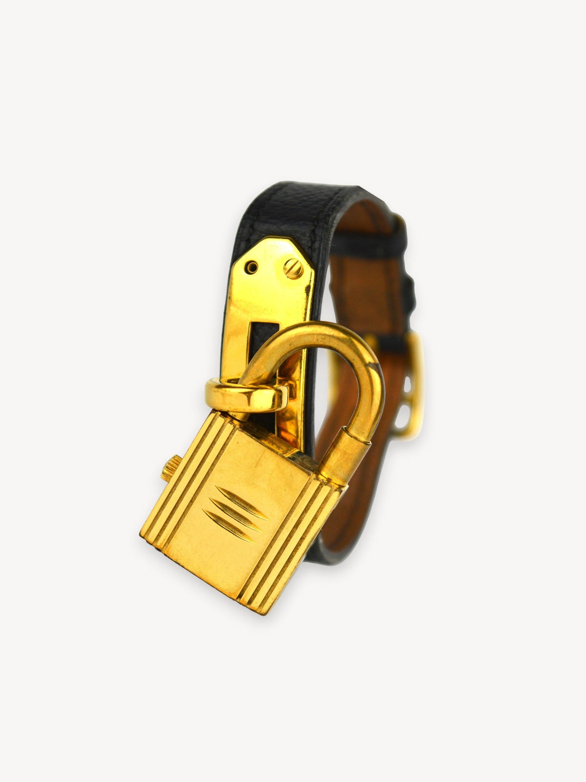 HERMÈS KELLY CADENA WATCH BLACK