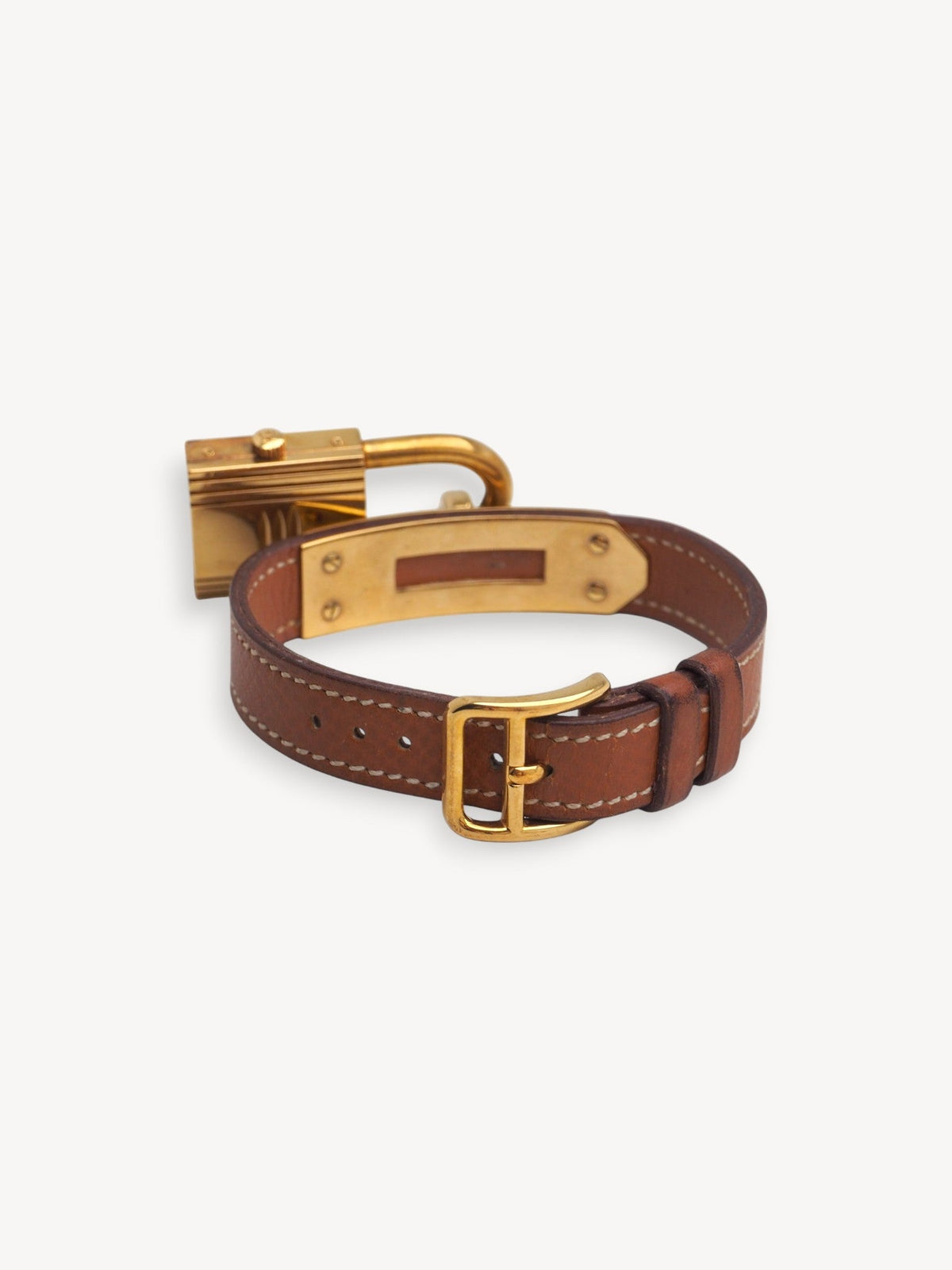 HERMÈS KELLY CADENA WATCH BROWN