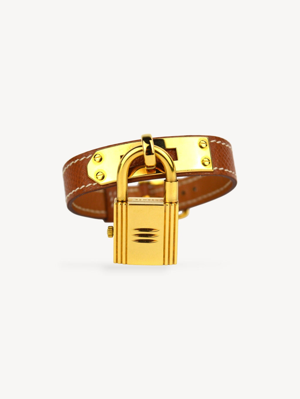 HERMÈS KELLY CADENA WATCH BROWN