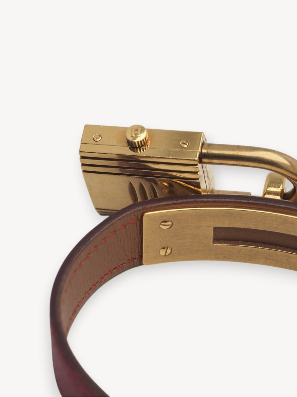 HERMÈS KELLY CADENA WATCH RED